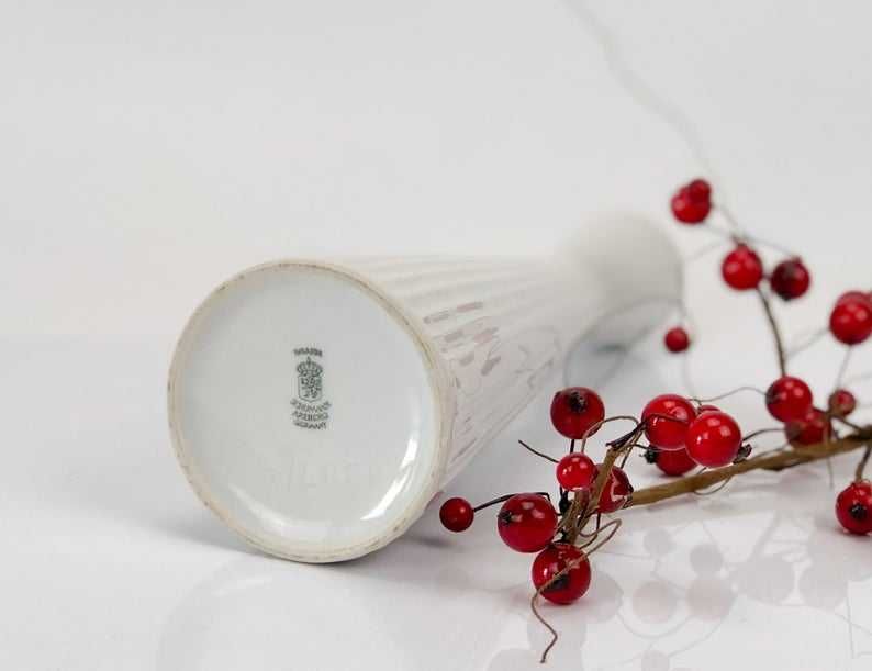 vaza portelan Schuman Design pentru Rosenthal germana mid-Century