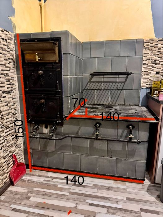 Vad soba cu plita / aragaz