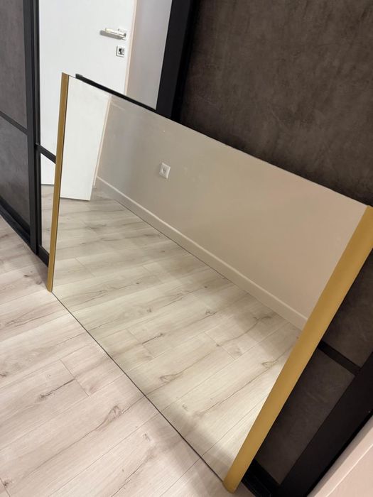 Зеркало настенное, 110 х90 см, матовое золото