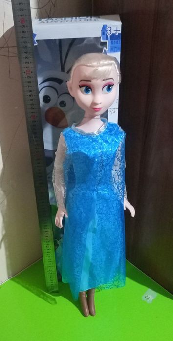 Кукла Барби принцесса Эльза Kukla Barbi Qoʻgʻirchoq Oʻyinchoq 80 sm