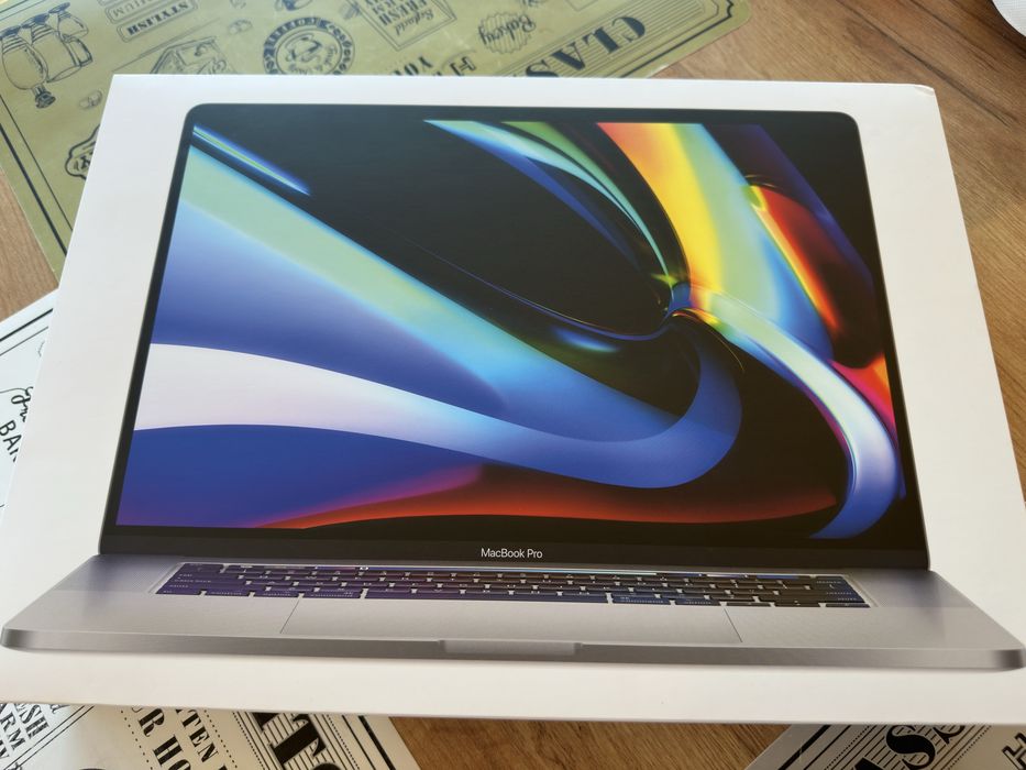 MacBook Pro 16” 2019 – i9 / 16GB RAM / 1TB SSD / Radeon Pro 5500M 4GB