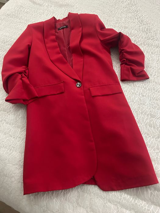 Дълго дамско сако