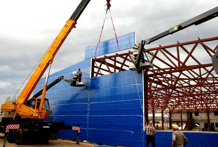 Стеновые и кровельные сэндвич-панели от производителя