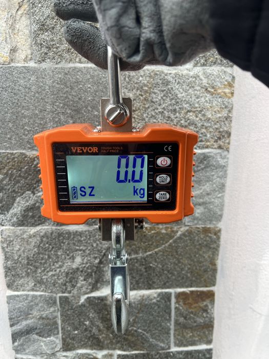 Кранови везни / кантар с кука и дистанционно от 300 кг до 5 тона