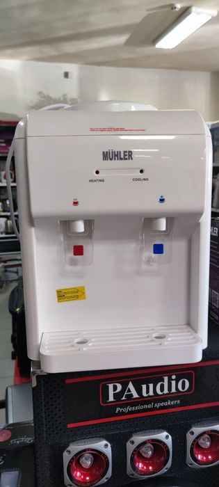 Диспенсър за вода MUHLER WD-15, Бял ЧИСТО НОВ С ГАРАНЦИЯ