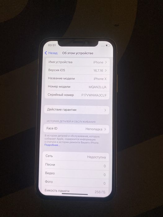 iPhone X/10 256GB