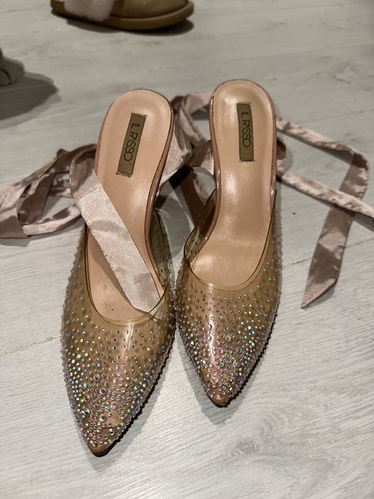 Pantofi IL PASSO roz pudra