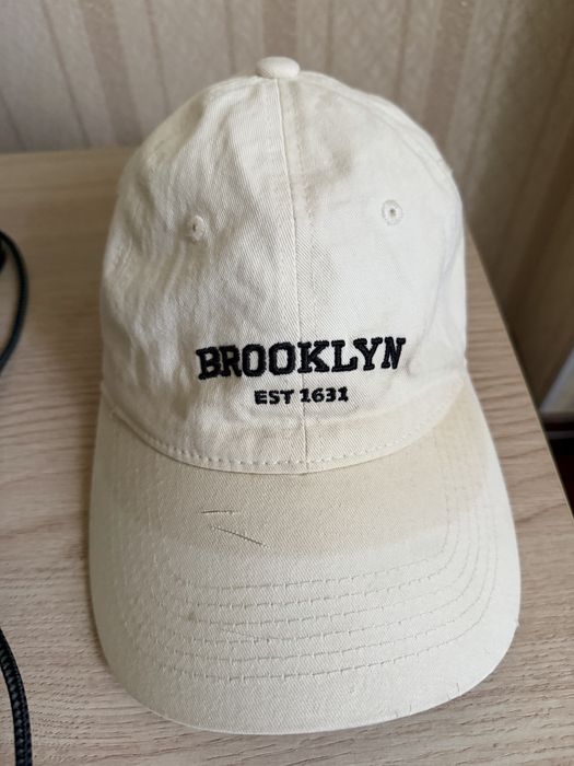 Кепка белая на лето Brooklyn