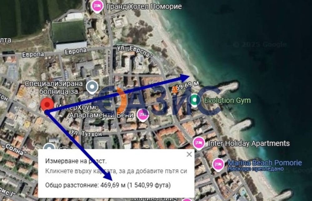 Продава се Двустаен апартамент в Поморие - 77 кв.м за 761 €/кв.м - Снимка #12