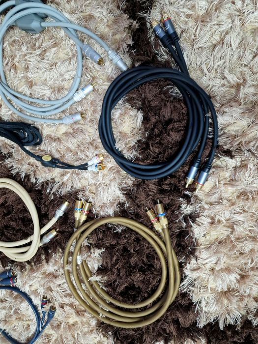 Cabluri audio rca to rca si jack to rca Van Den Hul, Monitor Cable, MIT Terminator...