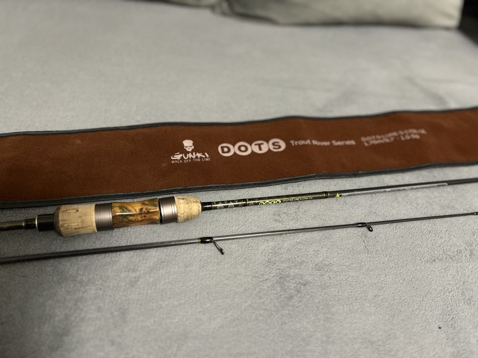 Спининг Въдица Gunki DOTS Lure 1.75м 1.5-5гр.