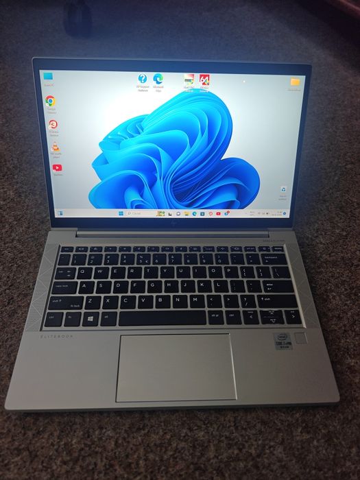 Laptop hp elitebook 830 g7 i5 gen 10 10310u 8gb 256gb ssd Sim 4G