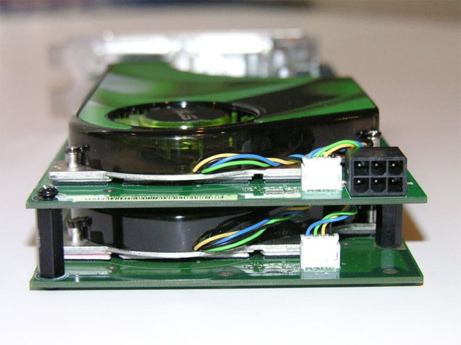 Vand PV GF7950GX2, de colectie, prima PV Dual-GPU SLI.