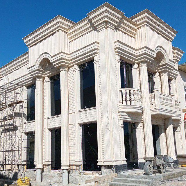 Мастера по фасадам из травертина и гранита