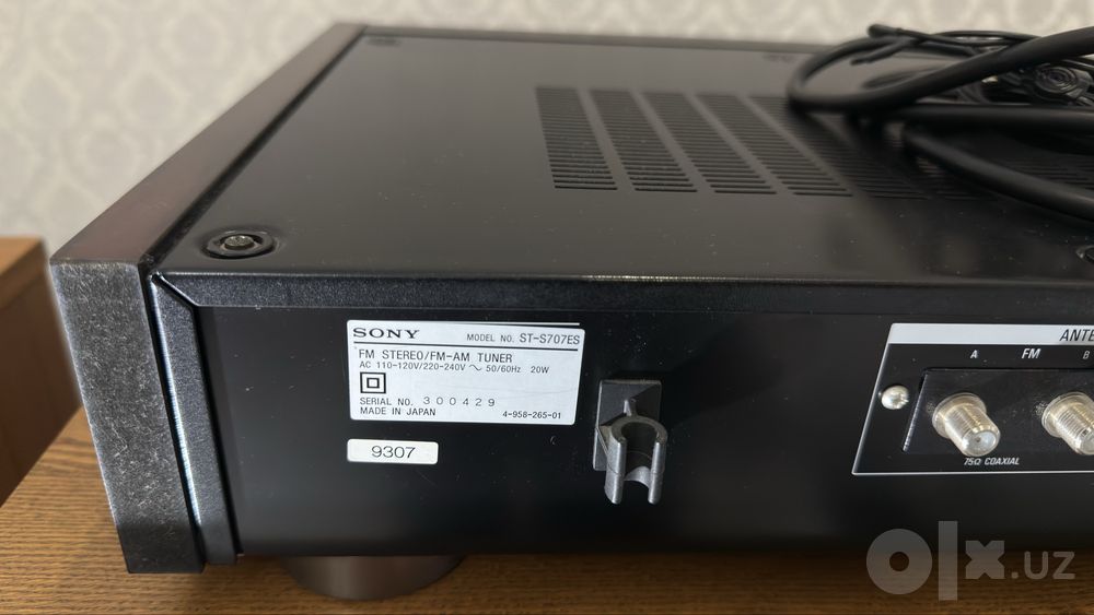 Sony s707es tuner