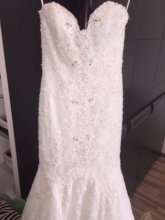 Шикарное свадебное платье