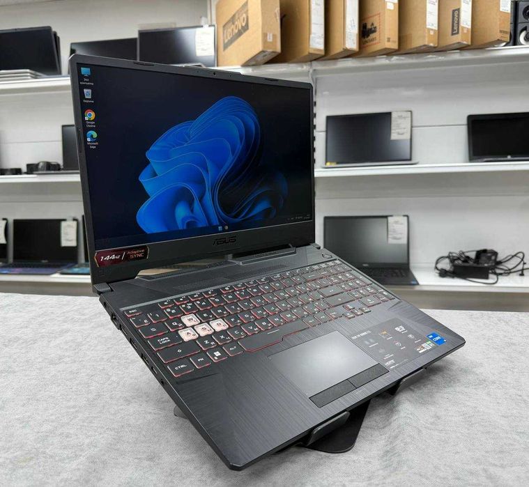 Игровой ASUS TUF F15 Core i5*ОЗУ 16*SSD 512*GeForce RTX3050-4gb