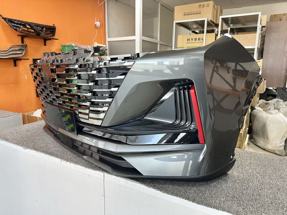 Передний бампер серый CHANGAN CS55 Plus оригинал