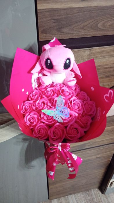 Buchete de trandafiri din săpun