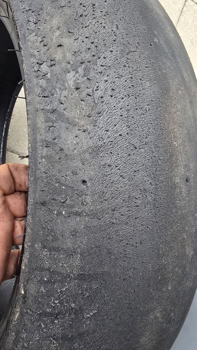 Dunlop d212 slick 190 55 17 и 120 70 17
