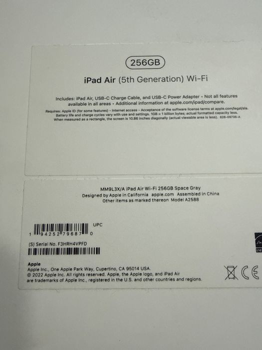 IPad Air 5(чип M1) 256GB