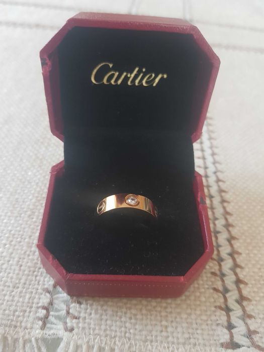 Пръстен Cartier розово злато