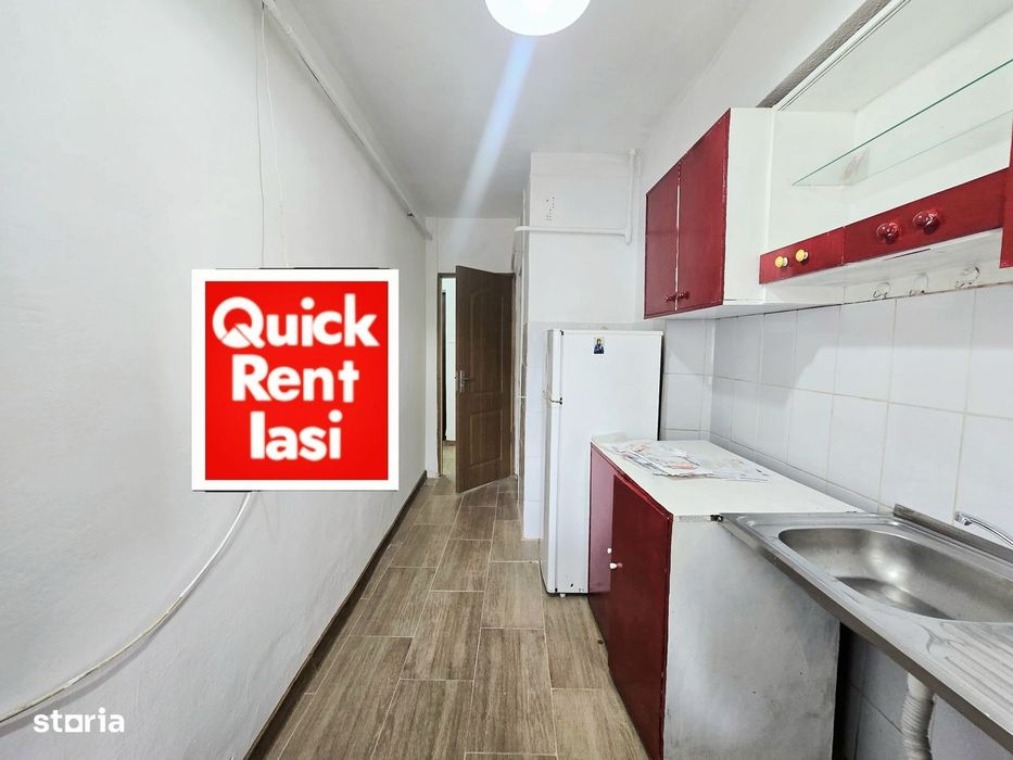 Pacurari Petrom Apartament 1Camera De Inchiriat Cu Centrala Proprie
