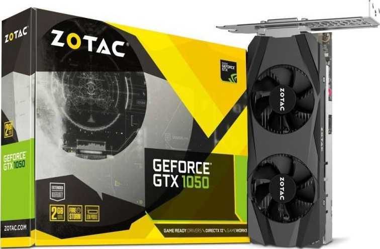Видеокарта ZOTAC / GTX 1050 / 2ГБ / GDDR5 / 128 bit