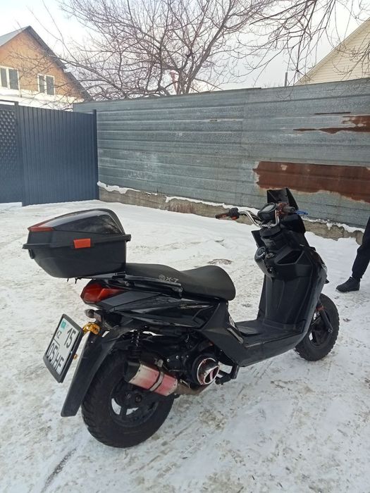 Мопед самурай на учете