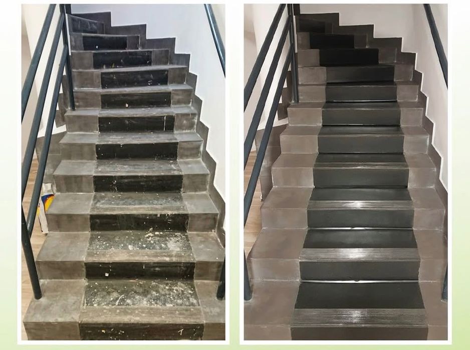 Curățenie profesională scări bloc și birouri | Nova Group Clean