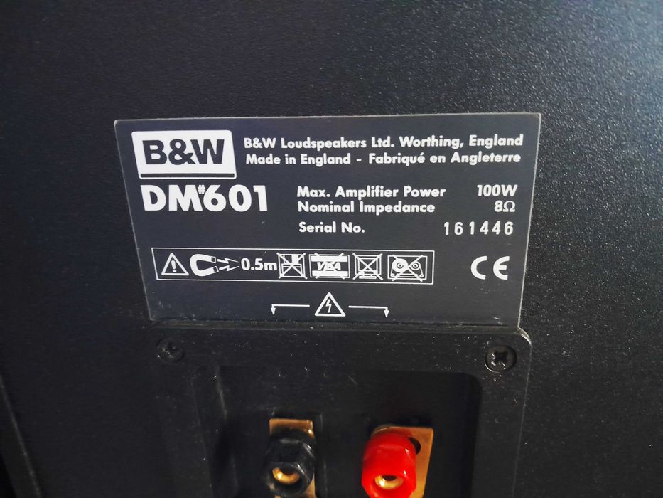 Bowers & Wilkins B&W DM601 boxe Hi-Fi de raft - Made in England