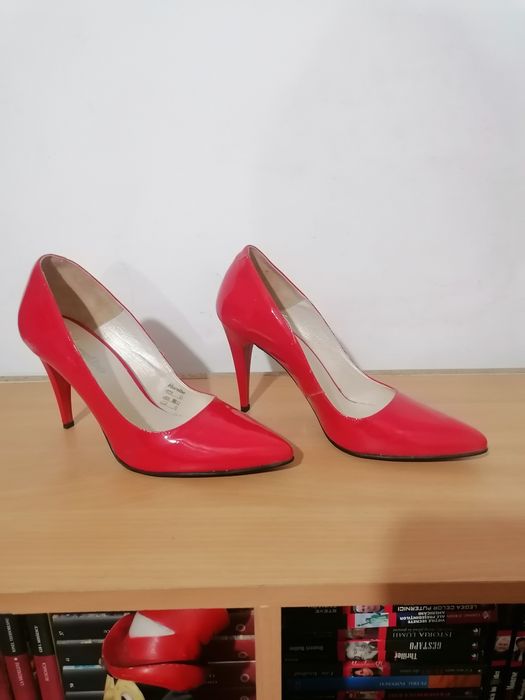 Pantofi din piele naturala Marelbo, mărimea 39