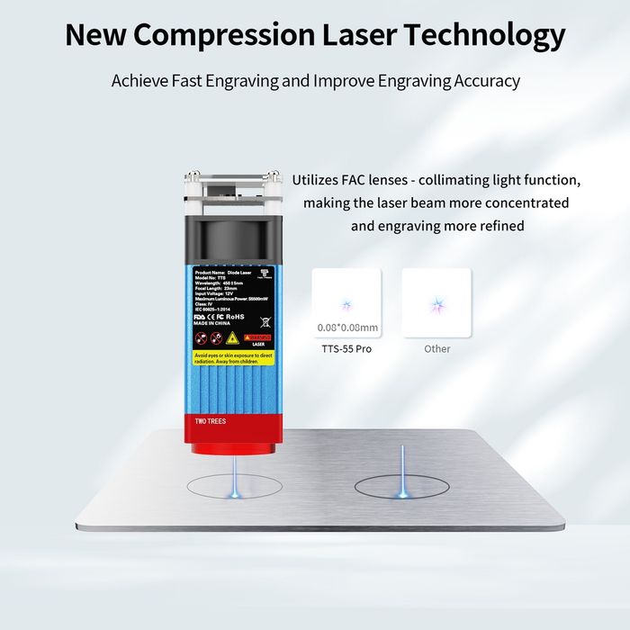 Лазер станок | Laser stanok  TTS-55 Pro - 40W - янги