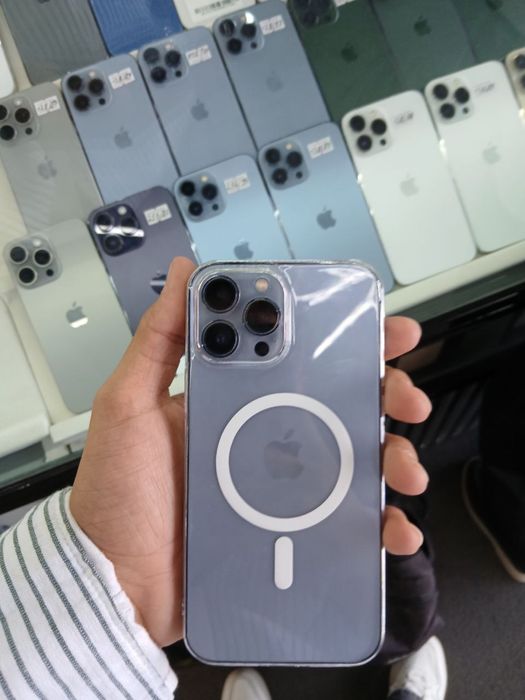 Iphone 13 pro max 80 % yomkis 128 gb ocilmagan karobka dk yoq b