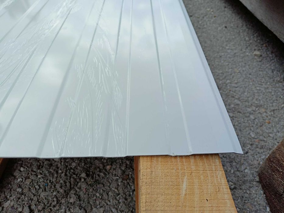 Облицовъчна пластифицирана трапецовидна ламарина TR2x60-1200