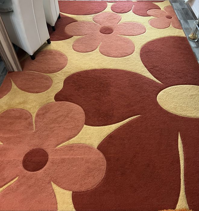 Covor cu flori dimensiune 3/2 m