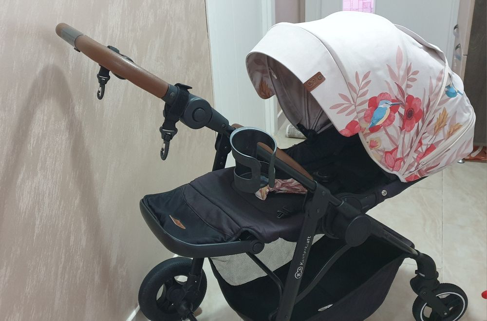 Бебешка количка KinderKraft ALL ROAD, птици