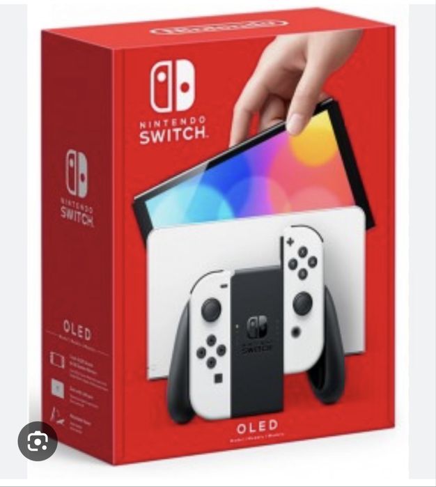 Vand Nintendo switch OLED white
