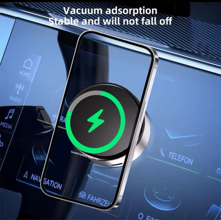 Suport Negru Magsafe Telefon Prindere Automata