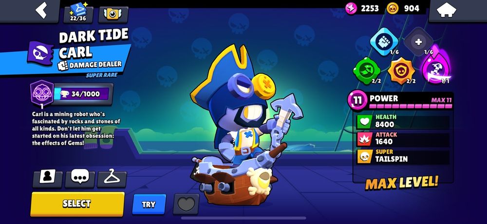 Аккаунт Brawl Stars
