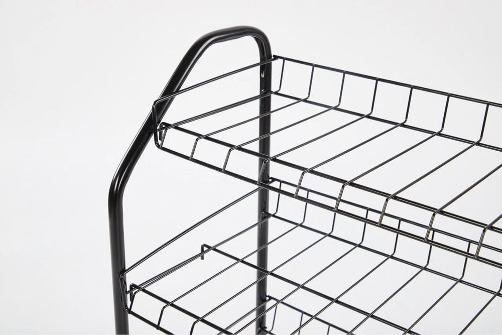 Этажерка полка для обуви разборная узкая