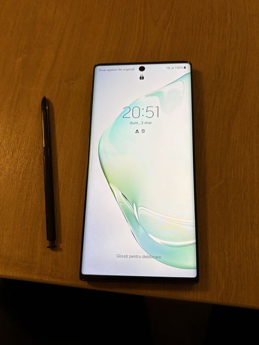 Vand samsung note 10 aura black de 256 gb