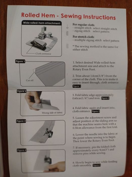 Set 7 picioruse tiv rulat