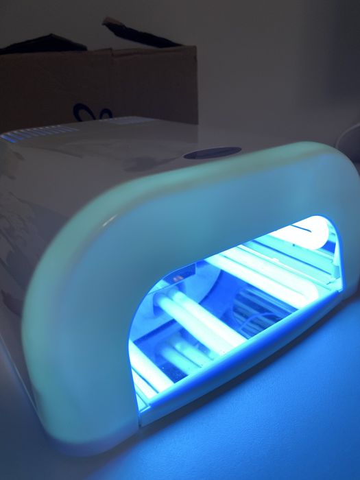 Set oja semipermanenta + pile noi + freza/ pila electrica +lampa uv