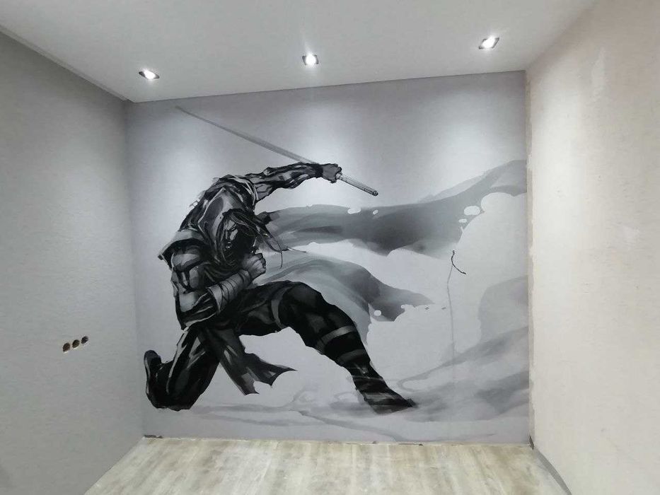 Фотообои 3D яркие премиум качества / Sifatli 3D fotooboylar devor