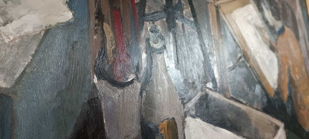 Картина на Светлин Русев, ръчно подписана /голяма