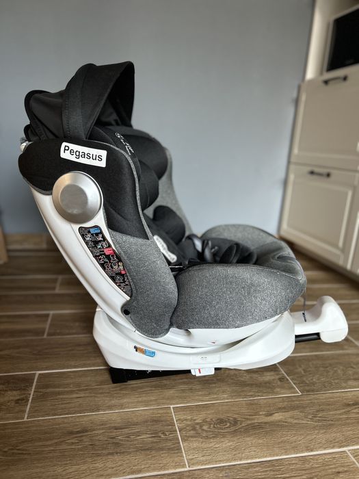 Scaun auto Pegasus Lorelli cu isofix si baza rotativa 360*