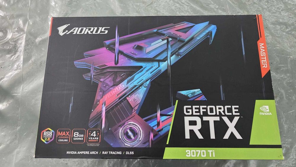 Placa video Gigabyte Aorus RTX 3070TI 8Gb