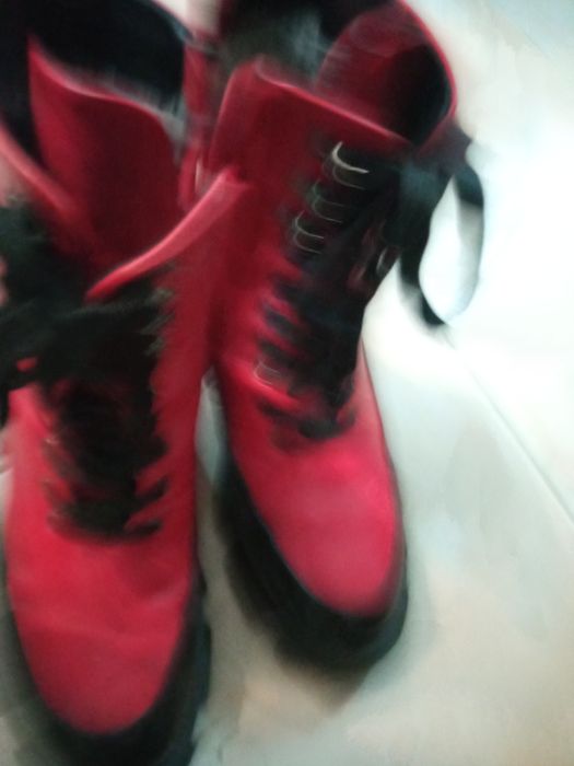 Сапоги, ботнки для девочки почти новые, размері 37