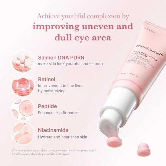 Medicube PDRN pink peptide eye cream